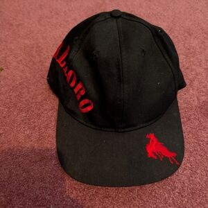Vintage 90's Marlboro Horse Cowboy Bronco Logo Snapback Hat